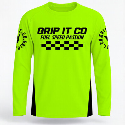 neon green motocross jersey kids mx kit clothing long sleeve kids jersey