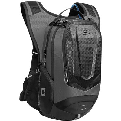 OGIO Dakar 3L Hydration Backpack in Black, Ideal for Motocross Hiking Festivals