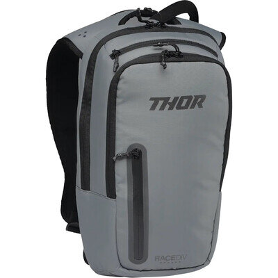 Thor 2L Hydro Pack Motocross Motorcycle Hydration Backpack - Grey / Black