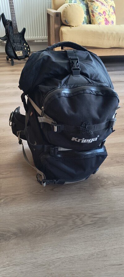 Triumph R30 Kriega Black Backpack Rucksack