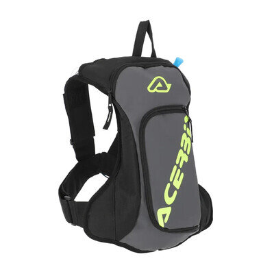ACERBIS AQUA DRINKS BACK PACK. TRIALS, ENDURO, MOTOCROSS. 2L BLADDER. 5L BAG!!