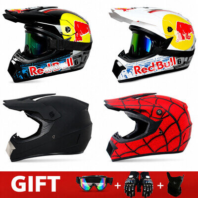 Adult Off-Road Motocross Helmet ATV MTB DH DOT Approved Full Face UK STOCK