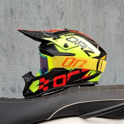 ADULT OFF ROAD MOTOCROSS HELMET ATV MTB DH DOT APPROVED FULL FACE UK STOCK FAST