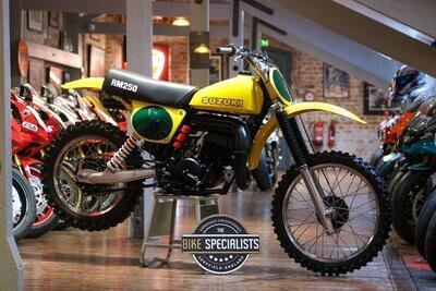 Suzuki RMX250 RM250 Stunning Concours 1978 Example Suzuki RMX250 RM250 Stunning Concours 1978 Example
