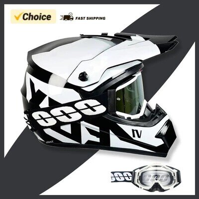 Adult Off-Road Motocross Helmet ATV MTB DH DOT Approved Full Face UK STOCK