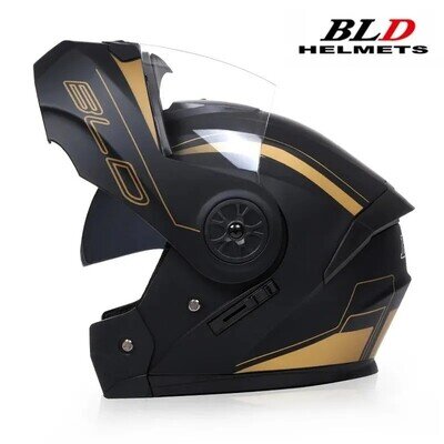 Flip up Motorcycle Helmet Double Lens Full Face Helmet High Quality DOT Approved