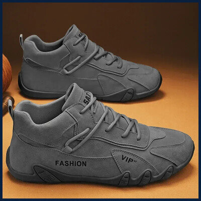 Mens Motocross Boots Non Slip Khaki Work Shoe Casual Spring Sneakers 2026