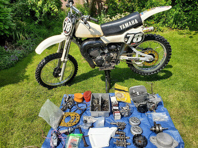 YAMAHA YZ 250 1979 race ready with spare engine and parts YAMAHA YZ 250 1979 race ready with spare engine and parts
