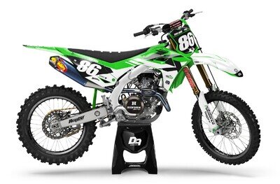 Kawasaki Motocross MX Graphics Decal Sticker Kit Bryv | KX KXF KLX All Models