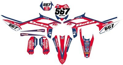 Beta RR Enduro 2020-2022 125cc + Graphic /Decal Sticker Kit