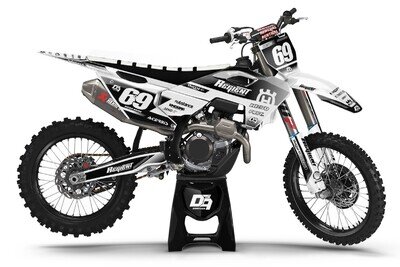 Husqvarna Motocross MX Graphics Decal Sticker Kit Craibe | TC FC TE FE All Model