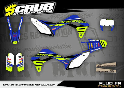 Graphics Kit Sherco SE SEF 125 250 300 450 2017 2018 2019 2020 2021 2022 2023