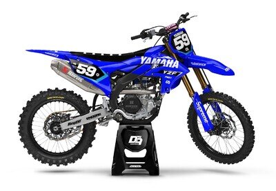 Yamaha Motocross MX Graphics Decal Sticker Kit Drake | YZ YZF WR All Models