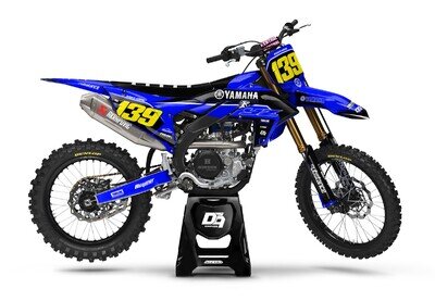 Yamaha Motocross MX Graphics Decal Sticker Kit Fase | YZ YZF WR All Models