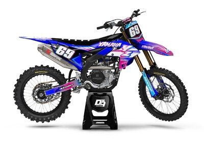 Yamaha Motocross MX Graphics Decal Sticker Kit Grege | YZ YZF WR All Models