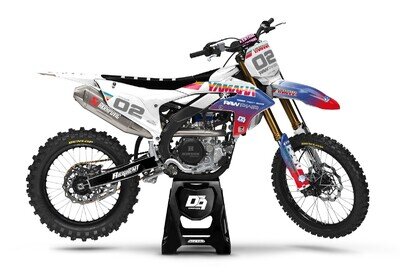Yamaha Motocross MX Graphics Decal Sticker Kit Wagez | YZ YZF WR All Models