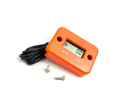 Orange Hour Meter Timer: Universal MX Motocross Enduro Trials Motorcycle Engine