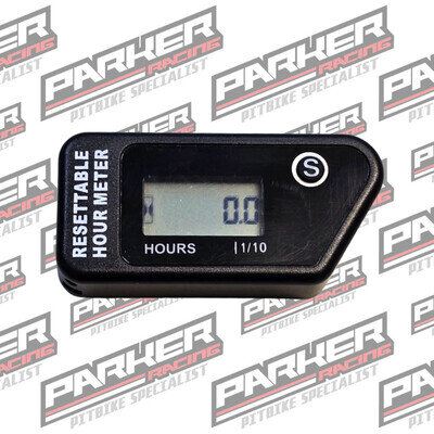 Motorcycle Hour Meter - Wireless - PIT BIKE, MINI GP, MOTOCROSS, ROAD