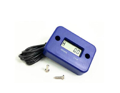 Blue Hour Meter Timer: Universal MX Motocross Enduro Trials Motorcycle Engine