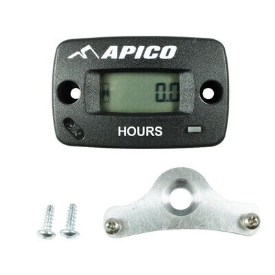 Apico Wireless Motocross Trials Hour Meter With Bracket