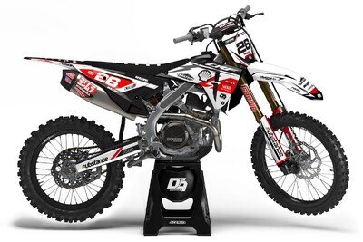 Honda Motocross MX Graphics Decal Sticker Kit Kaizen | CRF CR XR All Models