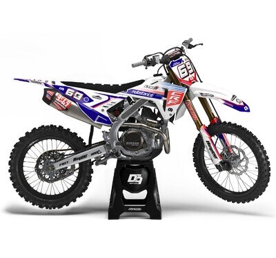 Honda Motocross MX Graphics Decal Sticker Kit Jard | CRF CR XR All Models