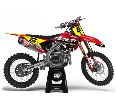 Honda Motocross MX Graphics Decal Sticker Kit Falco | CRF CR XR All Models