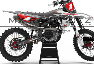 Custom MX Graphics Kit Fantic XXF ALL MODELS DECALS TREVISO