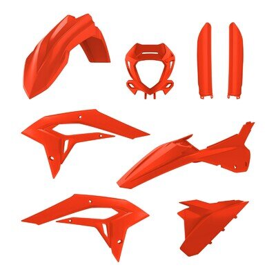 Polisport Enduro Plastic Kit Beta X Trainer 2023 - 2026 All Red Fairings
