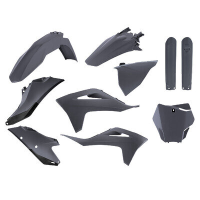 Polisport Plastic Kit Gas Gas MC MCF 2021 - 2023 Nardo Grey 91067 Motocross