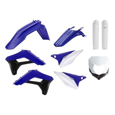 Polisport Sherco Plastic Kit SER SEFR 2017 - 2023 OEM Blue White Enduro