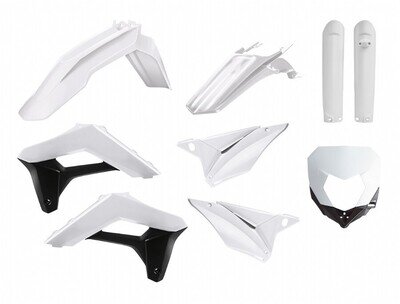 Polisport Plastic Kit Enduro White Sherco 300 SEF-R 2018-2023