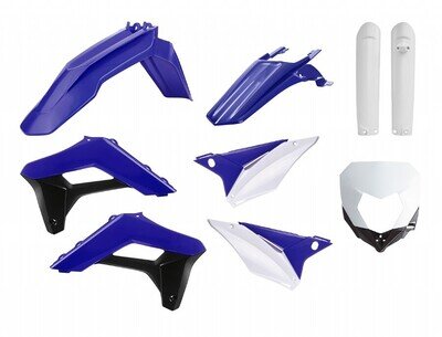 Polisport Enduro Plastic Kit Blue Sherco/White Sherco 300 SE-R 2018-2023