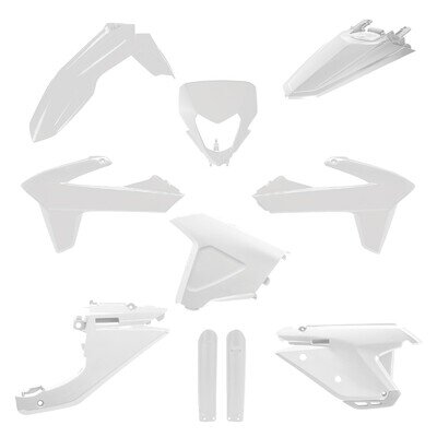 Fairing Set Plastic Kit Fits Sherco SEF 250 300 2025 White