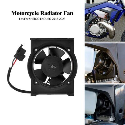 Motorcycle Radiator Cooling Fan Kit For SHERCO ENDURO SEF 250 300 450 2018-2023