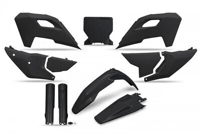 Husqvarna Plastic Kit TC FC 2023 - 2024 All Black HUKIT626F@001 UFO Motocross