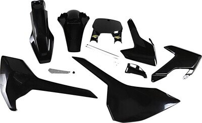 Cycra Motocross MX Bike Plastics Kit For Husqvarna FC250 2016 2017 2018 Black