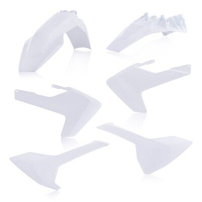 Acerbis Standard Motocross Plastics Kit For Husqvarna TC85 2018-2024 Off White