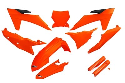 KTM Plastic Kit SX SXF 125 - 450 2023 – 2024 All Orange UFO Motocross Fairings