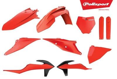 KTM Plastics Kit SX SXF XC XCF 2019 - 2022 Fluo Neon Orange Motocross 90815