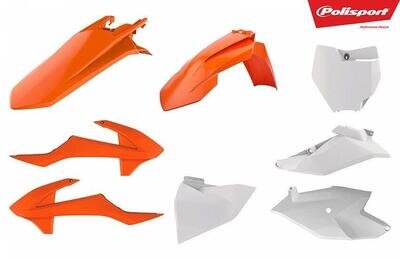 KTM Plastics Kit SX 85 2018 - 2021 OEM orange POLISPORT Motocross 90760
