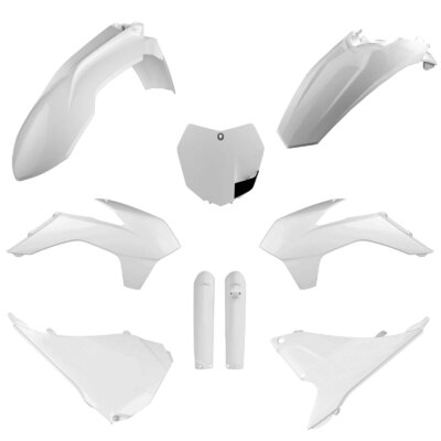 KTM Plastic Kit SX SXF 2015 ONLY SX 250 15 - 2016 White Polisport Motocross