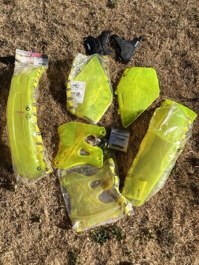 Acerbis GHOST Plastics 1996 1997 1998 Suzuki RM125 250 evo motocross rare