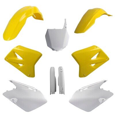 Polisport Motocross MX Plastics Kit For Suzuki RM125 RM250 2001-2006 OEM
