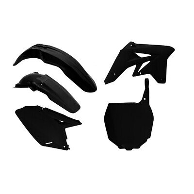 Rtech Plastic Kit (5pc) (Black) Suzuki RMZ250 2007-2009 - Motocross MX Off-Road