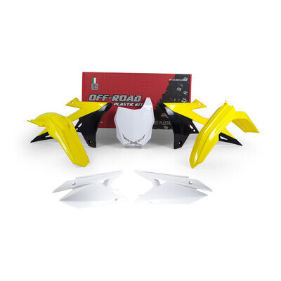 Rtech Plastic Kit (5pc) (OEM) Suzuki RMZ450 2018-2021 RMZ250 2019-2021 Motocross