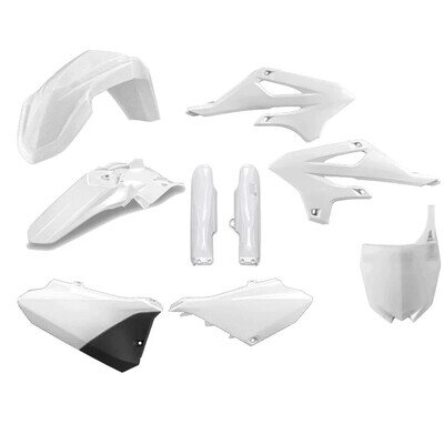 YAMAHA PLASTICS KIT YZ 85 2022 - 2023 WHITE MOTOCROSS
