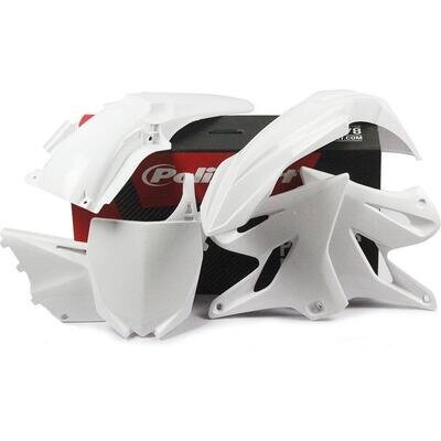YAMAHA Plastic Kit YZ 125 / 250 2015 - 2020 White 90648 motocross polisport