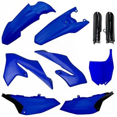 YAMAHA Plastic Kit YZ 65 2018 - 2023 OEM Blue Black 91342 Polisport Motocross