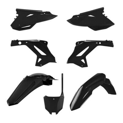 Honda Restyle Plastic Kit CR 125 / 250 2002 - 2007 Black 91311 Motocross